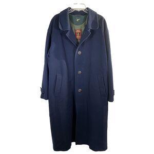 Loden Original Aquila Finest Quality Cashmere Winter Long Overcoat Men's Size 54